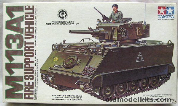 Tamiya 1/35 M113A1 Fire Support Vehicle, MM-207 plastic model kit